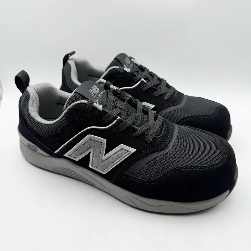 New Balance Mens Elite Lite Composite Toe Work Sneakers US 10.5 Black SR NIB